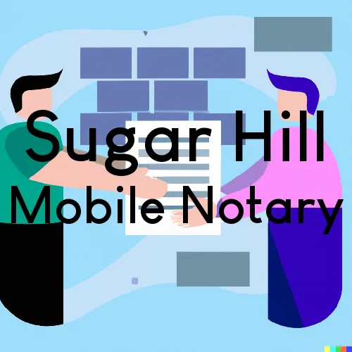 Sugar Hill, GA Mobile Notary Signing Agents in zip code area 30518