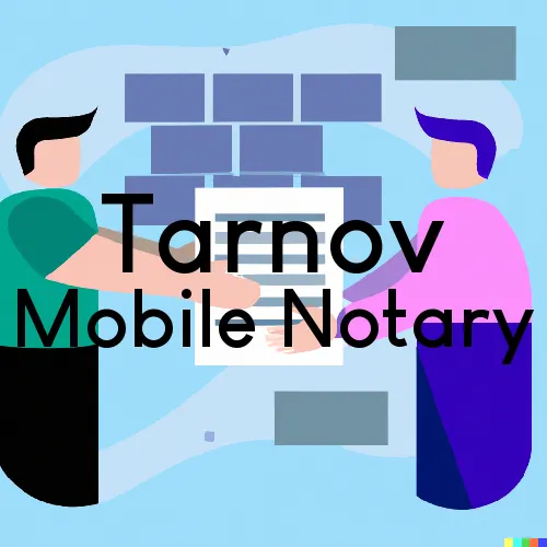 Traveling Notary in Tarnov, NE