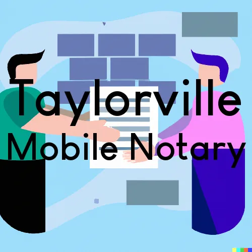 Taylorville, IL Mobile Notary and Signing Agent, “Happy's Signing Services“ 
