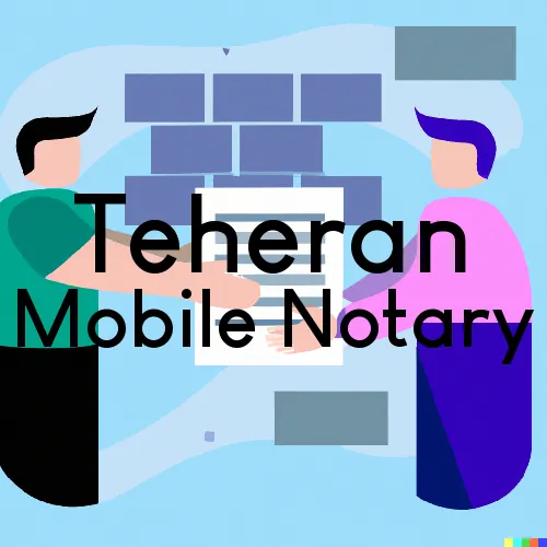 Teheran, IL Mobile Notary and Signing Agent, “Gotcha Good“ 