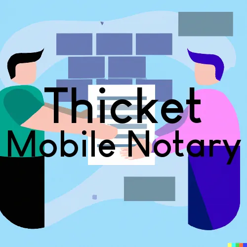 Thicket, TX Mobile Notary and Signing Agent, “Gotcha Good“ 