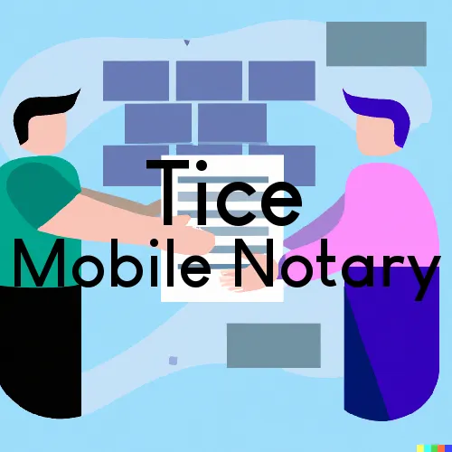 Tice, IL Traveling Notary Services