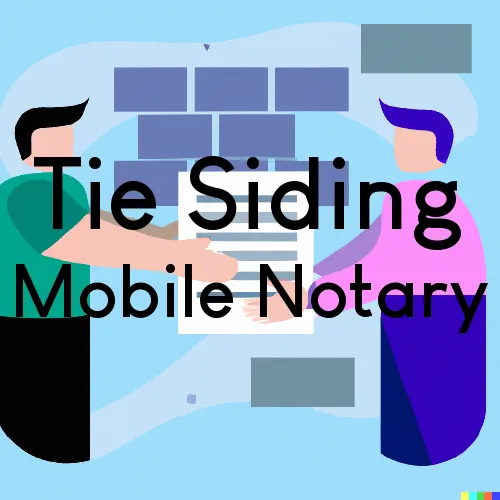 Tie Siding, WY Mobile Notary and Traveling Signing Services 