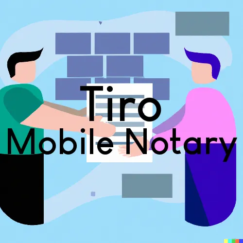 Traveling Notary in Tiro, OH
