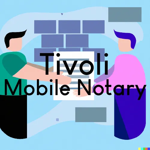 Traveling Notary in Tivoli, TX