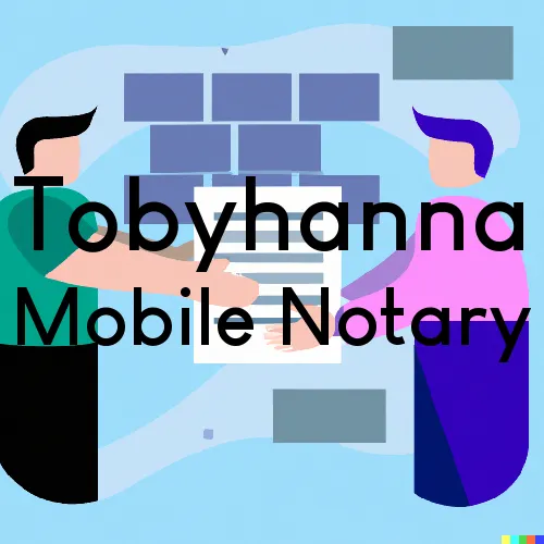 Tobyhanna, PA Mobile Notary and Traveling Signing Services 