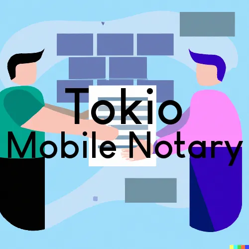Traveling Notary in Tokio, TX