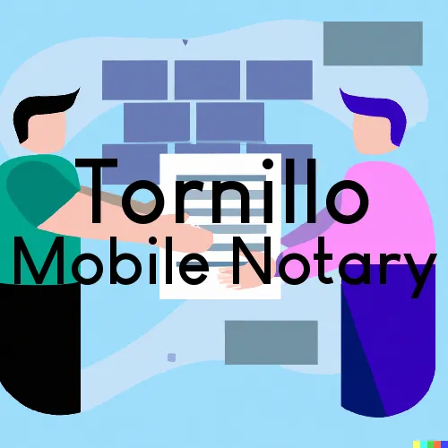 Tornillo, TX Mobile Notary and Signing Agent, “U.S. LSS“ 