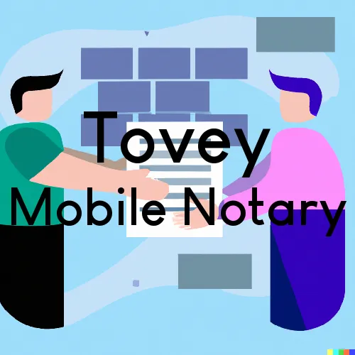 Tovey, Illinois Traveling Notaries