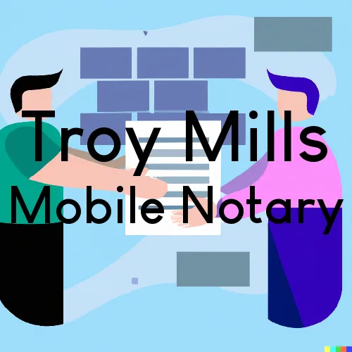 Troy Mills, IA Traveling Notary Services