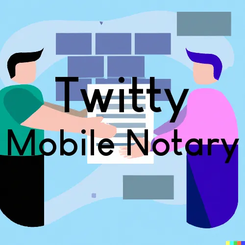 Twitty, TX Mobile Notary and Signing Agent, “Happy's Signing Services“ 