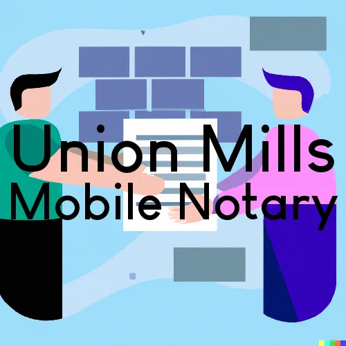 Union Mills, NC Traveling Notary Services