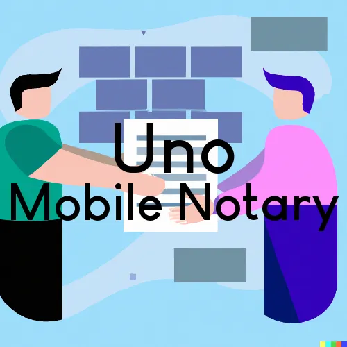 Uno, VA Mobile Notary Signing Agents in zip code area 22738