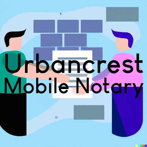 Traveling Notary in Urbancrest, OH