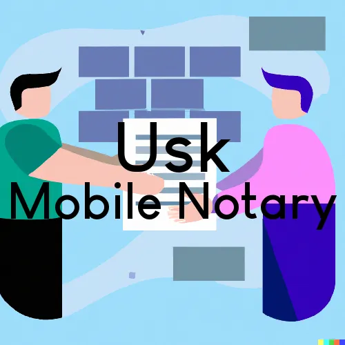 Usk, Washington Online Notary Services