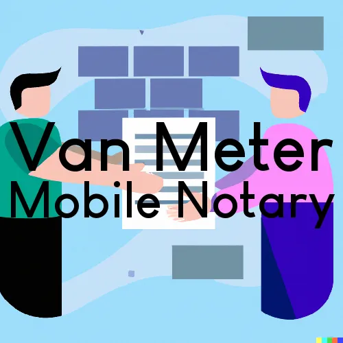 Traveling Notary in Van Meter, IA
