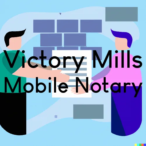 Victory Mills, NY Mobile Notary Signing Agents in zip code area 12884
