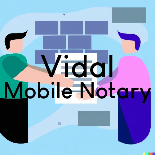 Vidal, California Traveling Notaries