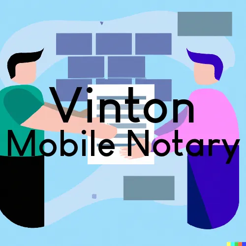 Traveling Notary in Vinton, VA
