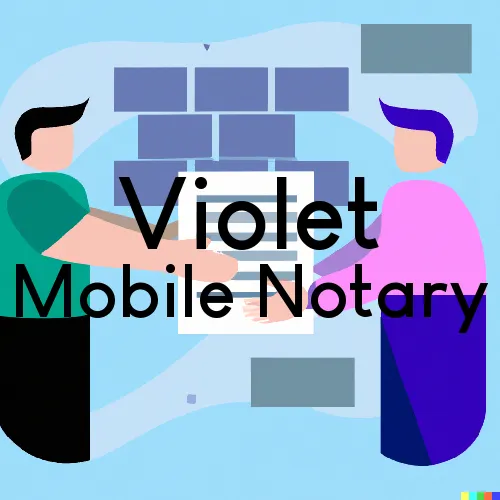 Violet, Louisiana Online Notary Services