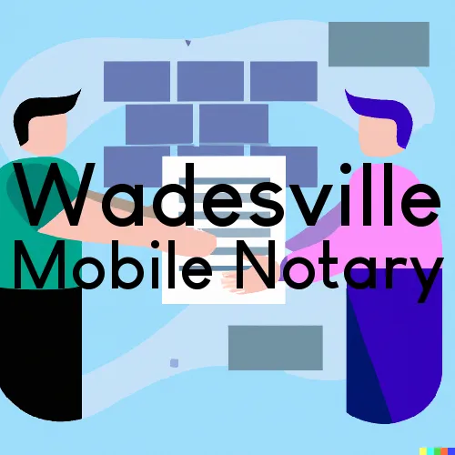 Wadesville, Indiana Traveling Notaries
