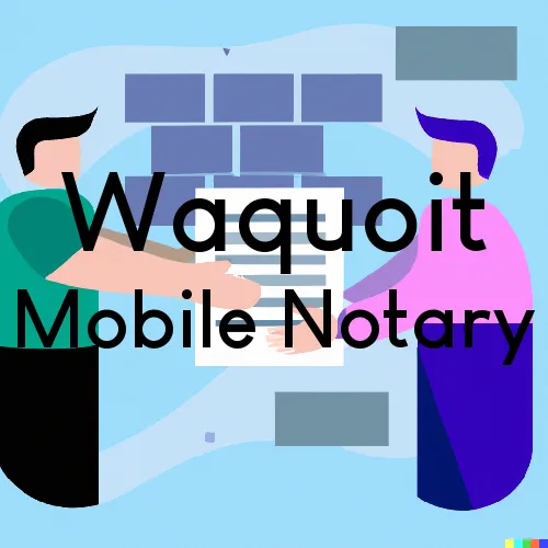 Waquoit, MA Traveling Notary, “U.S. LSS“ 
