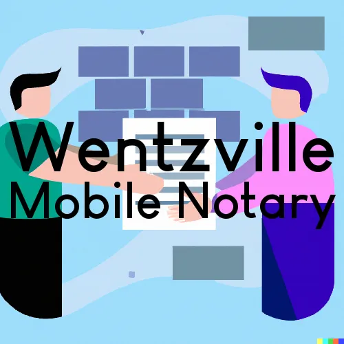 Wentzville, MO Mobile Notary and Traveling Signing Services 