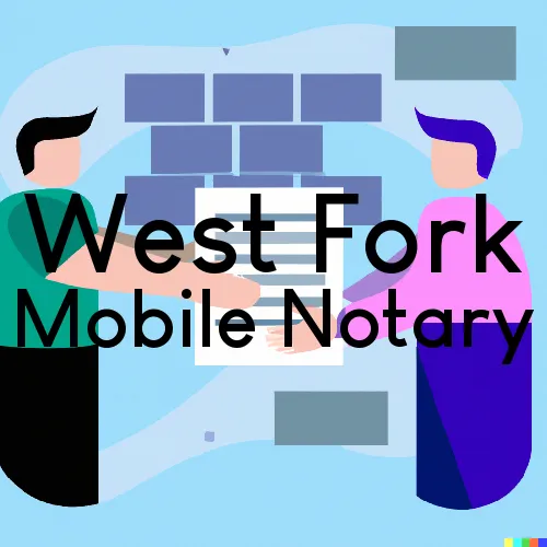 West Fork, AR Mobile Notary Signing Agents in zip code area 72774