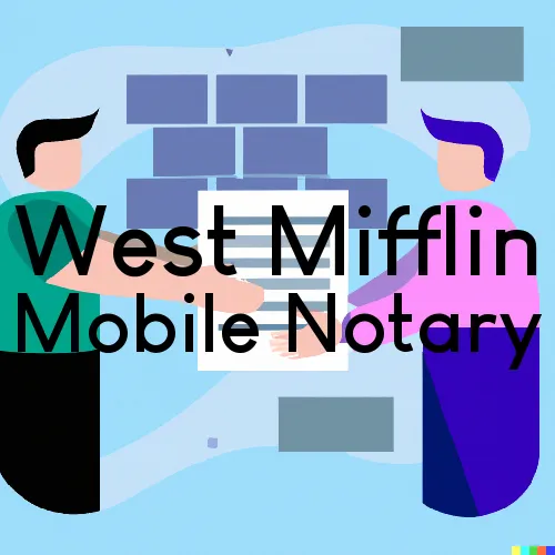 Traveling Notary in West Mifflin, PA