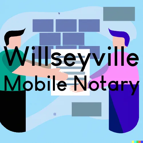Willseyville, NY Mobile Notary and Traveling Signing Services 