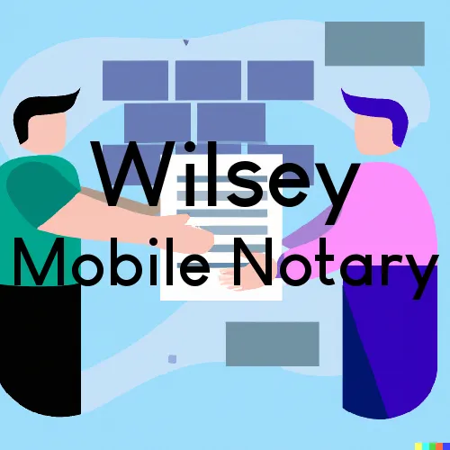 Wilsey, KS Mobile Notary Signing Agents in zip code area 66873