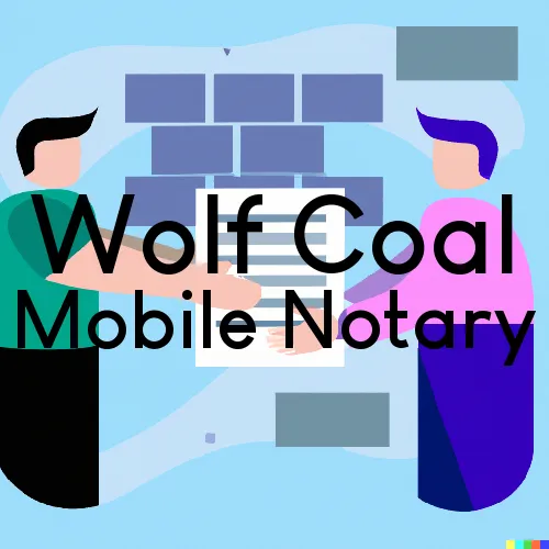 Traveling Notary in Wolf Coal, KY