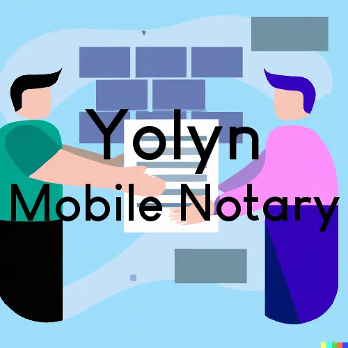 Traveling Notary in Yolyn, WV