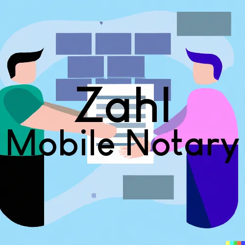 Zahl, North Dakota Online Notary Services