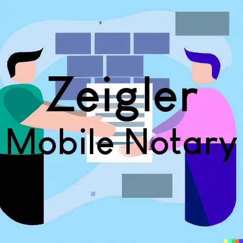 Zeigler, IL Mobile Notary and Signing Agent, “Gotcha Good“ 