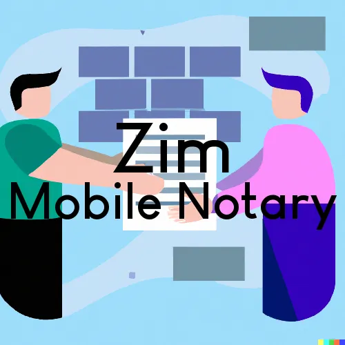 Traveling Notary in Zim, MN