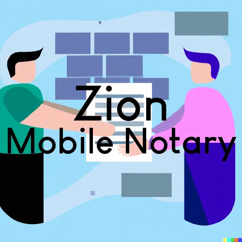 Zion, IL Traveling Notary and Signing Agents 