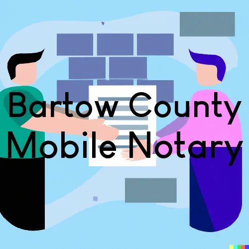 Bartow County, Georgia Mobile Notary Agent “Gotcha Good“
