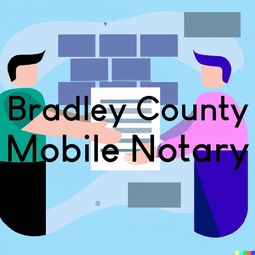 Bradley County, Arkansas Mobile Notary Agent “Gotcha Good“