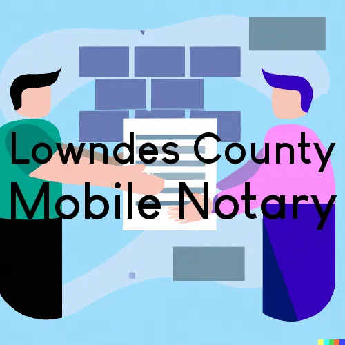 Traveling Notaries in Lowndes County, AL
